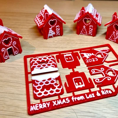 Bộ kit thiệp Noel Nhà Bánh Gừng – thêm chi tiết, tuỳ chỉnh… 5