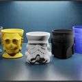 Bộ sưu tập cốc đựng trứng Star Wars (Part 1) cho bàn ăn độc đáo - Thumbnail 1