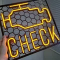 Tranh Treo Tường Đèn Check Engine - Thumbnail 1