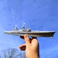 USS Bainbridge DLGN-25 – Mô hình 3D tàu tuần dương tên lửa chạy hạt nhân - Thumbnail 1