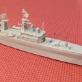 USS Bainbridge DLGN-25 – Mô hình 3D tàu tuần dương tên lửa chạy hạt nhân - Thumbnail 2