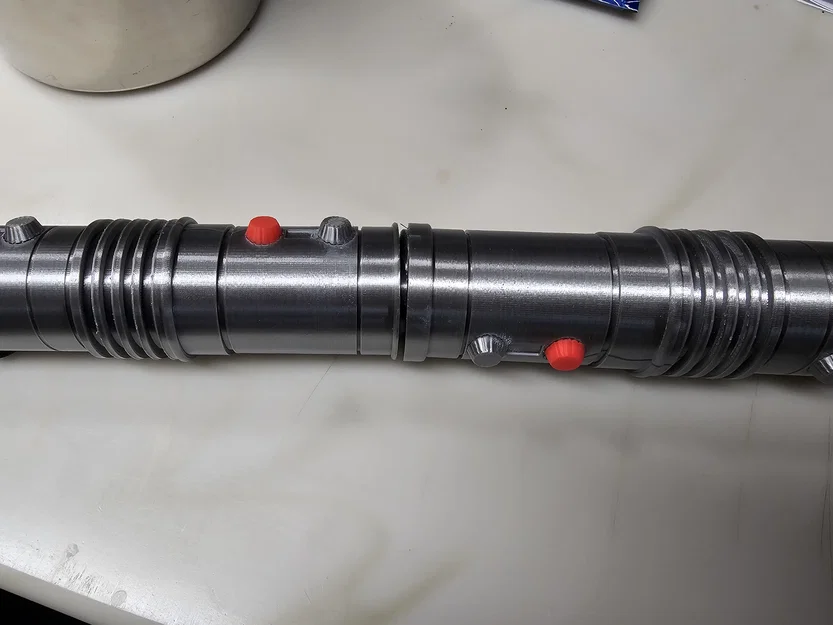 Bộ nắp vặn tháo rời cho Lightsaber Darth Maul (2 Piece Caps) - Image 6