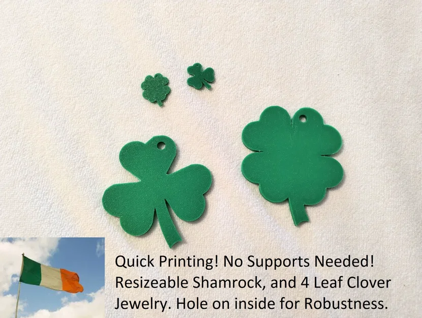 Trang sức Shamrock & Clover đơn giản - Image 1