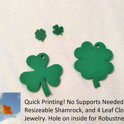 Trang sức Shamrock & Clover đơn giản