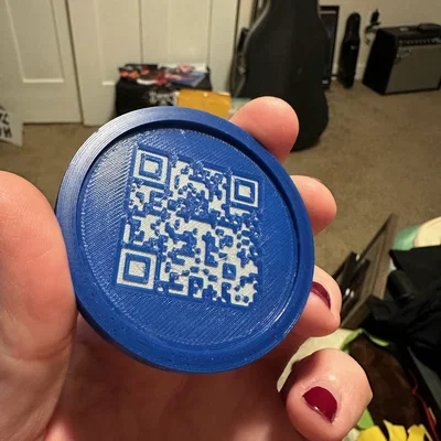 Challenge Coin (Xu thử thách) in 3D – dạng lắp ghép, không cần support