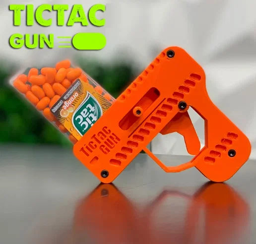 Súng Bắn Kẹo Tic Tac Độc Đáo - Mô Hình In 3D Giải Trí Vui Nhộn - Image 1