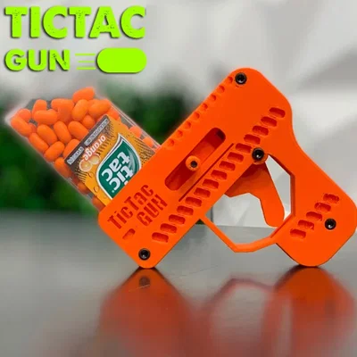 Súng Bắn Kẹo Tic Tac Độc Đáo - Mô Hình In 3D Giải Trí Vui Nhộn