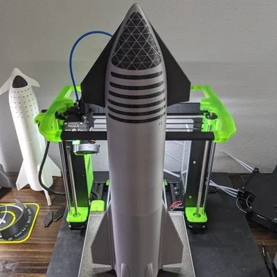 SpaceX Starship 2019 (Mô hình in 3D)