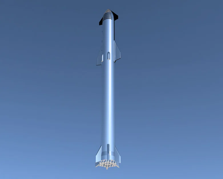 SpaceX Starship 2019 (Mô hình in 3D) - Image 10