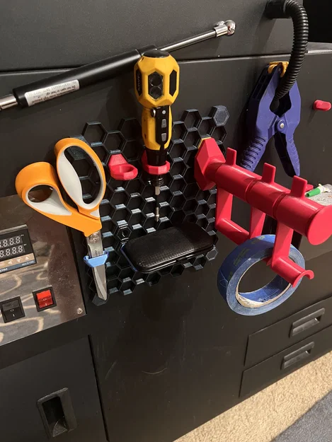 Insert nam châm cho Honeycomb Wall - 2 (10x3mm magnets mỗi insert) - Image 2