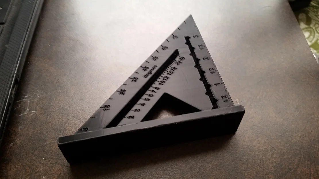 Thước eke Speed Square bền bỉ 4 inch & 10cm - Image 1