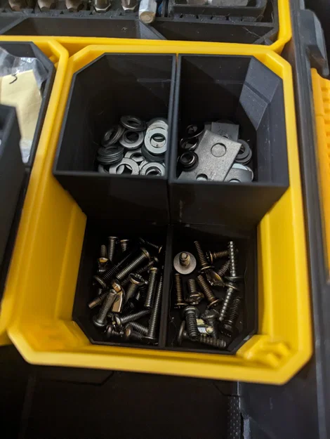 Khay chia ngăn 3D cho hộp dụng cụ DeWalt Deep Pro (Tùy chỉnh) - Image 5