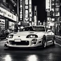 JZA80 Supra Tokyo Night Hueforge - Thumbnail 1