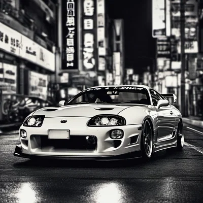 JZA80 Supra Tokyo Night Hueforge