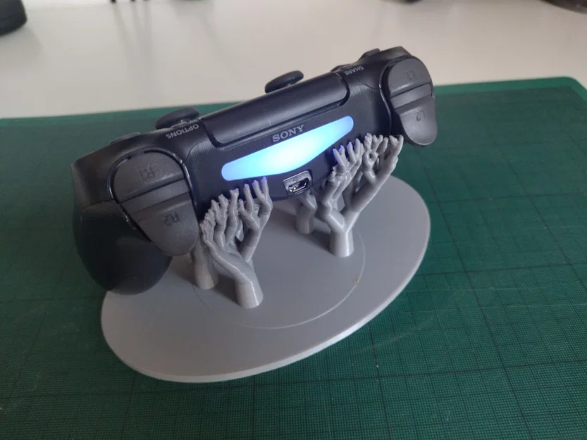 Đế dựng tay cầm PS4 kiểu organic (Contest) - Image 2