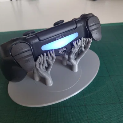 Đế dựng tay cầm PS4 kiểu organic (Contest)