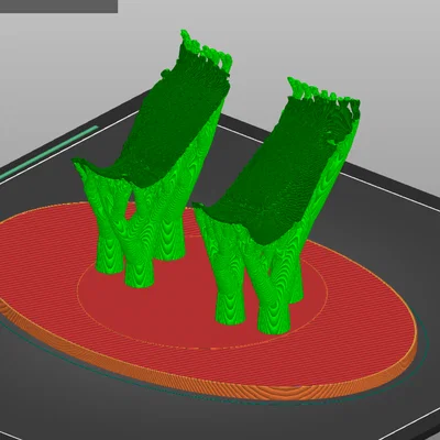 Đế dựng tay cầm PS4 kiểu organic (Contest)