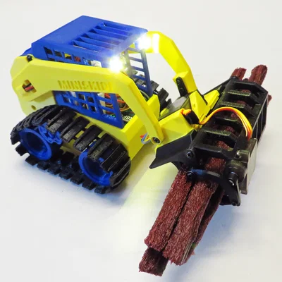 “Claw” cho RC SkidSteer V3.0 in 3D – tích hợp đầu nối quick release
