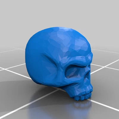 Skull for mini base - Đầu lâu trang trí đế mô hình Warhammer