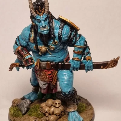 Skull for mini base - Đầu lâu trang trí đế mô hình Warhammer