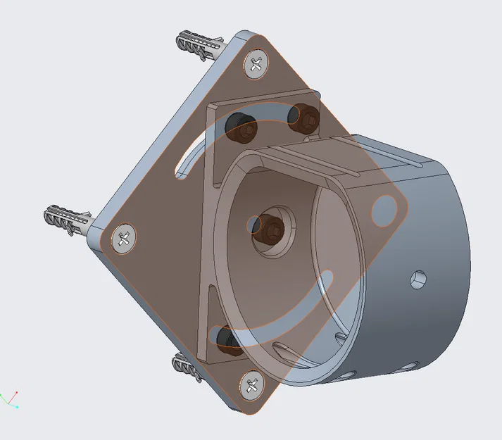 Giá đỡ sạc xe điện EV Type 2 gắn tường tùy chỉnh góc độ - Image 3