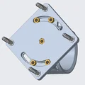 Giá đỡ sạc xe điện EV Type 2 gắn tường tùy chỉnh góc độ - Thumbnail 4