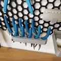 Bộ khay treo kìm cho bảng đục lỗ Honeycomb Storage Wall tiện lợi - Thumbnail 2