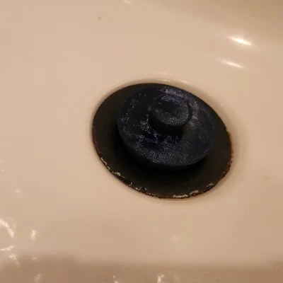 Nút chặn bồn tắm 3D (TPU Bathtub Stopper) tiện dụng