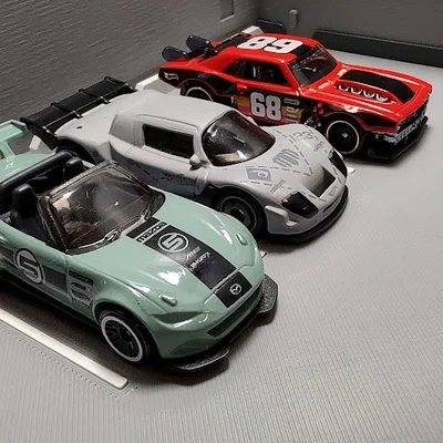 Garage HOTWHEELS - mẫu đơn giản