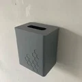 Thùng rác treo tường cho mẩu filament, có nắp tháo rời, dễ gỡ khỏi tường - Thumbnail 1