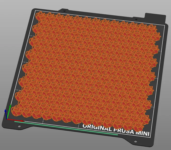 Vải Hex NASA scale vừa khay in (OpenSCAD parametric) - Image 3