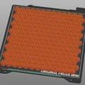 Vải Hex NASA scale vừa khay in (OpenSCAD parametric) - Thumbnail 3