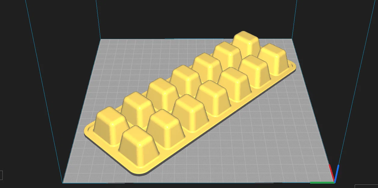 Khay đá viên (Ice Tray) – mẫu 3D - Image 1
