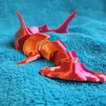Cá mập đầu búa lớn khớp nối (articulated) print-in-place - Thumbnail 2