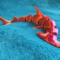 Cá mập đầu búa lớn khớp nối (articulated) print-in-place - Thumbnail 3