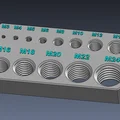 Khối test ren Metric (Metric thread testblock) - Thumbnail 3