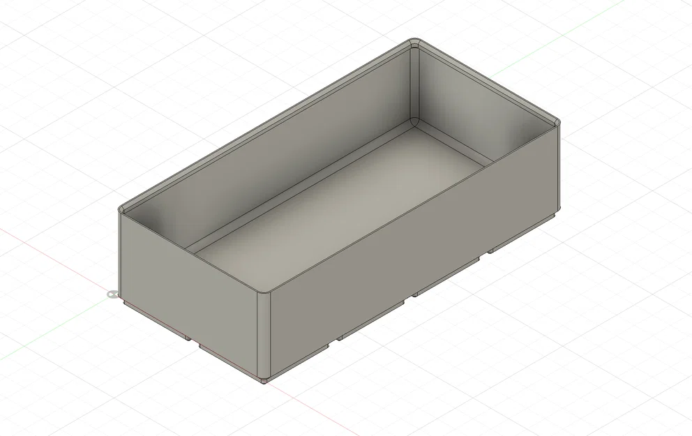 Khay Gridfinity Bin 2x4x6 không có lỗ gắn nam châm - Image 1
