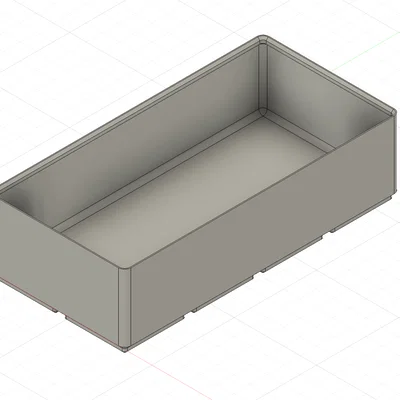 Khay Gridfinity Bin 2x4x6 không có lỗ gắn nam châm