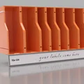 Giá treo/khay module cartridge Brother P-Touch (TZe + HSe) gắn tường - Thumbnail 1