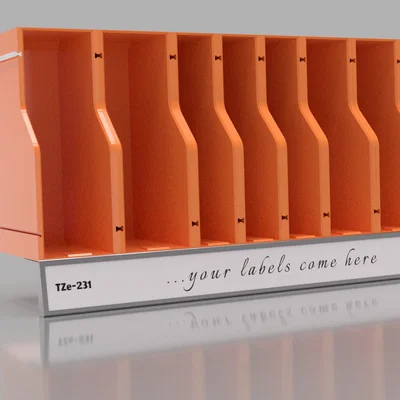 Giá treo/khay module cartridge Brother P-Touch (TZe + HSe) gắn tường