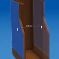 Giá treo/khay module cartridge Brother P-Touch (TZe + HSe) gắn tường - Thumbnail 2