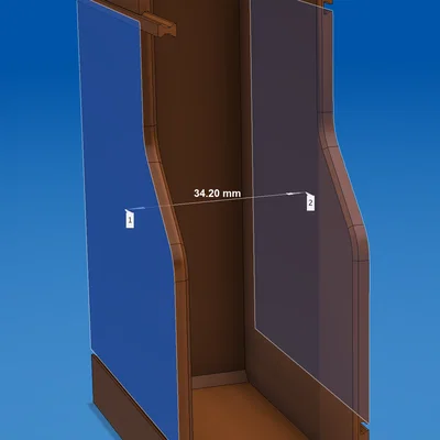 Giá treo/khay module cartridge Brother P-Touch (TZe + HSe) gắn tường