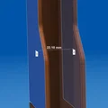 Giá treo/khay module cartridge Brother P-Touch (TZe + HSe) gắn tường - Thumbnail 3
