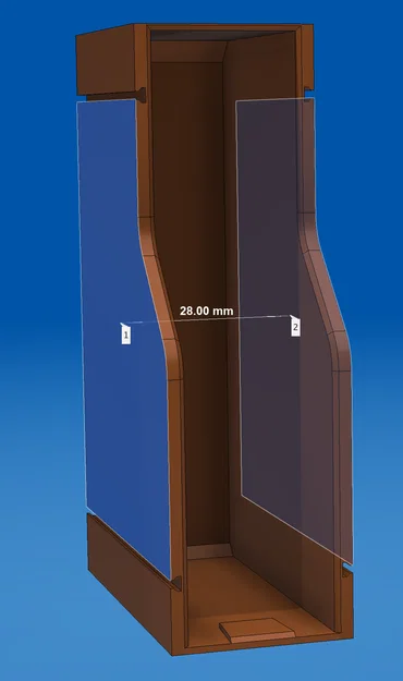 Giá treo/khay module cartridge Brother P-Touch (TZe + HSe) gắn tường - Image 5