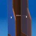Giá treo/khay module cartridge Brother P-Touch (TZe + HSe) gắn tường - Thumbnail 5