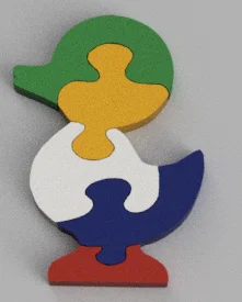 Puzzle Pato ZOO de ensueño - Image 1