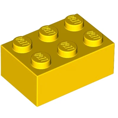 Mô hình gạch lắp ghép Lego 2x3 in 3D chất lượng cao