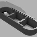 Hộp đựng thuốc 3 ngăn nhỏ gọn - Thiết kế in 3D tiện lợi - Thumbnail 2