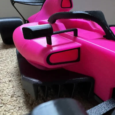 OpenRC F1 2023 Car - miếng inlay cho khe lấy gió