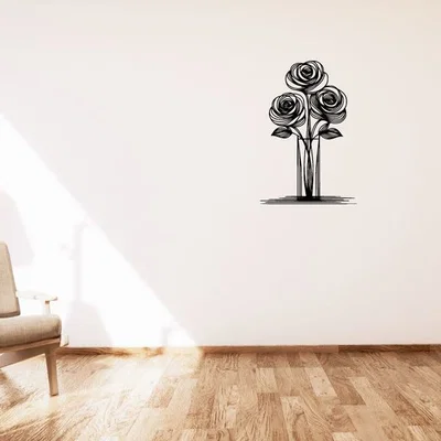 Trang trí tường “Roses in a vase / Růže ve váze”